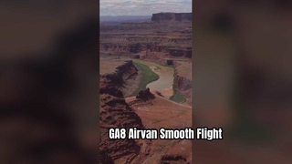 ¿Cómo es volar un Airvan GA8?