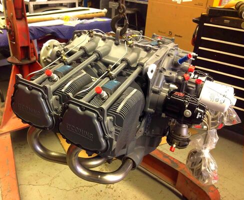 Motor de avión de 4 cilindros de Lycoming FAA IO 360